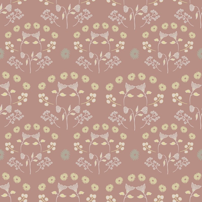 Bild på Färgsättning Medaillon Poppies Salmon - 1033301-03 - 10539-01